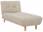 &Scaron;ezlongas Beliani Alsten, smėlio sp., 163 cm x 75 cm x 80 cm