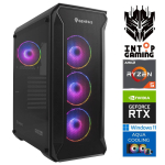Stacionarus kompiuteris Intop Ryzen 5 7600X, 4 TB, DDR5 32 GB, SSD+HDD 2 TB 2 TB, Nvidia GeForce RTX 5070 12 GB GDDR7, Windows 11 Pro