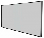 Veidrodis Basicline, kabinamas, 120 cm x 60 cm, juoda sp.