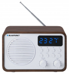 Ne&scaron;iojamas radijo imtuvas Blaupunkt PP7BT, ruda sp./balta sp.