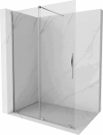 Du&scaron;o sienelė Mexen Walk-In Velar, 150 cm x 200 cm, chromo sp./grūdintas