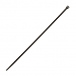 Tvirtinimo dirželis, poliamidas, juoda sp., 250 mm x 4.5 mm