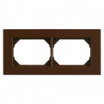 Dvivietis rėmelis Vilma XP500, ruda sp.