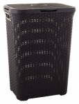 Skalbinių dėžė Curver 189206, 60 l, ruda sp., 44.8 cm x 34.1 cm