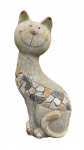 Sodo dekoracija "Katė" Besk, 10 cm x 11 cm x 23 cm, įvairių spalvų