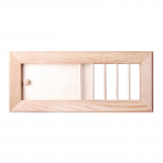 Ventiliacinės pirties grotelės Flammifera, pu&scaron;is, 35 cm x 15 cm x 1.5 cm