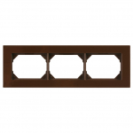 Trivietis rėmelis Vilma XP500, ruda sp.