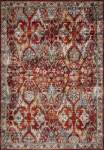 Kilimas vidaus Home4you Darly 5, raudona sp./smėlio sp., 190 cm x 133 cm