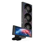 Vandens au&scaron;intuvas procesoriui Thermalright Trofeo Vision 360 ARGB BLACK, 403 mm x 27 mm