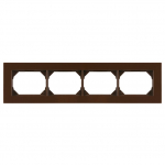 Keturvietis rėmelis Vilma XP500, ruda sp.