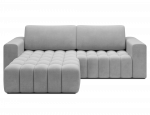 Kampinė sofa Bonett Monolith 84, pilka sp., kairinė, 175 x 250 cm x 92 cm