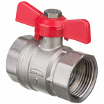 Ventilis Invena ZK-02-015-L, rutulinis, 1/2"