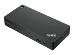 Jungčių stotelė Lenovo ThinkPad Universal USB-C Smart Dock - ThinkSmart Edition (40BN0135EU), juoda sp.