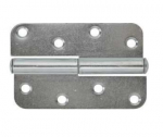 Lankstas durims Kurzemes, 11 cm, sidabro