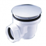 Sifonas du&scaron;o padėklui Nicoll 584, 76 mm, 40 mm, balta sp.