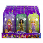 Lėlė - figūrėlė Mattel Disney Princess Mini HPL55, 7.6 cm, (spalva/dizainas parenkami atsitiktine tvarka)
