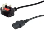 Maitinimo laidas Equip 112304 C13, BS1363, 10 m, juoda sp.