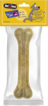 Skanėstas &scaron;unims Hau&Miau Natural Pressed Bone, karvės oda, 0.145 kg