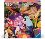 Dėlionė Ravensburger Art & Soul Bird Watching 00998, 50 cm x 50 cm, 750 vnt., įvairių spalvų
