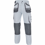 Darbo kelnės vyrams Fridrich & Fridrich FF Carl BE-01-003, balta sp./pilka sp., 52 dydis