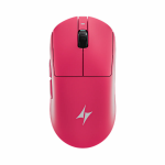 Belaidė žaidimų pelė ATK A9 Plus Wireless ATK-A9-PLUS-PINK, 2.4 ghz / bluetooth / usb, rožinė sp.