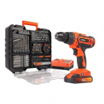 Akumuliatorinis suktuvas-gręžtuvas su akumuliatoriumi Powerplus POWDP15300, 20 V, 2 Ah
