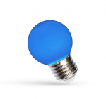 Augalų auginimo lemputė Spectrum LED, P45, mėlyna sp., E27, 1 W, 20 lm