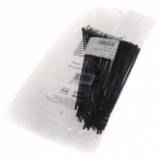 Tvirtinimo dirželis Haupa, plastmasė, juoda, 142 mm x 2.5 mm