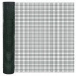 Virintas tinklas Garden Center, 25.4 x 12.7 x 2.1 mm, 100 cm, 25 m, cinkuota/pvc