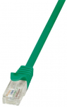 Laidas Logilink CAT 6 U/UTP RJ-45 8P8C, RJ-45 8P8C, 0.5 m, žalia sp.