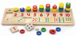 Lavinimo žaislas VIGA Count & Match Numbers