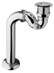 Sifonas voniai Besco Chrome, click clack funkcija, chromo