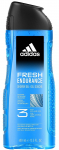 Kūno prausimosi želė vyrams Adidas Fresh Endurance, 400 ml