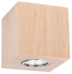 &Scaron;viestuvas lubų Spot-Light Wooddream 2076160, GU10, 1 x 6 W, medienos sp.