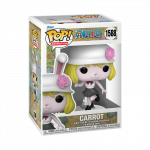Žaislinė figūrėlė Funko POP! Animation Carrot 1588, 11 cm, balta sp./geltona sp./rožinė sp.
