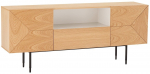 TV staliukas Home4you Nate, ąžuolo sp., 180 cm x 40 cm x 76 cm