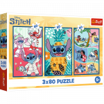 Dėlionė Trefl Disney Stitchs World, 27.5 cm x 18 cm, 240 vnt., įvairių spalvų
