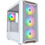 Kompiuterio korpusas Montech XR Wood, balta sp.