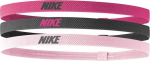 Galvos juosta Nike Elastic, Universalus, juoda sp./rožinė sp.