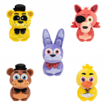 Pliu&scaron;inis žaislas Five Nights At Freddys FNF0045, (spalva/dizainas parenkami atsitiktine tvarka), 10 cm