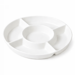 Serviravimo padėklas Ambition Salsa, 25 cm x 2 cm, 25 cm, &Oslash; 25 cm, Balta sp.