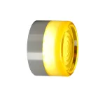 &Scaron;viestuvas sieninis Light Prestige Orria LP-5476/1W AM, LED, 3000 - 6000 &deg;K, 1 x 6 W, gintaro sp. / sidabro sp., 13.5 x 13.5 cm