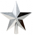Eglės vir&scaron;ūnė TG57479-1, sidabro sp., 15 cm, plastikas
