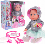 Lėlė - kūdikis su priedais Yale Baby, 35 cm, įvairių spalvų