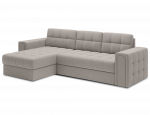 Kampinė sofa - lova Blenvi Sola 18, smėlio sp., kairinė, 150 x 260 cm x 82 cm
