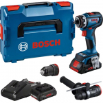 Akumuliatorinis smūginis gręžtuvas-suktuvas su akumuliatoriumi Bosch GSR 18V-90 FC, 18 V, 4 Ah, 7 vnt.