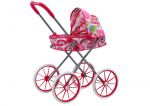 Lėlių vežimėlis Lean Toys Large, rožinė