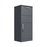 Pa&scaron;to dėžutė, antracito sp., 50 cm x 38.5 cm x 115 cm