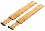 Stalčiaus organizavimo įdėklas Kesper, 55.2 cm x 6 cm x 1.5 cm, bambukas, ruda sp.