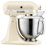 Prekė su pažeista pakuote. Plakiklis su dubeniu Kitchenaid Artisan 5KSM185PSEAC, kreminė sp.